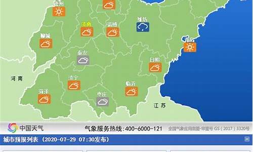 潍坊一周天气预报查询表最新版_潍坊天气预