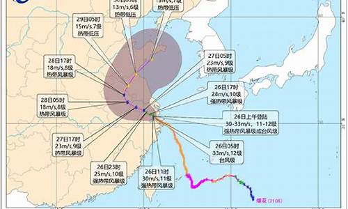 2021年第6号烟花台风路径_2021年第6号烟花台风