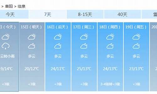 临泉天气预报15天30天查询结果_临泉天气预报15天30天