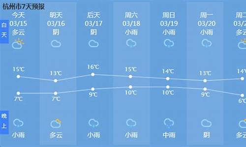 杭州市天气预报15天查询表_杭州市天气预报15天查询