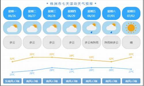 株洲未来一周天气预报查询最新消息_株洲未来一周天气预报查询最新消息今天